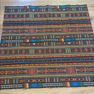 Colorful Striped Textile Fabric